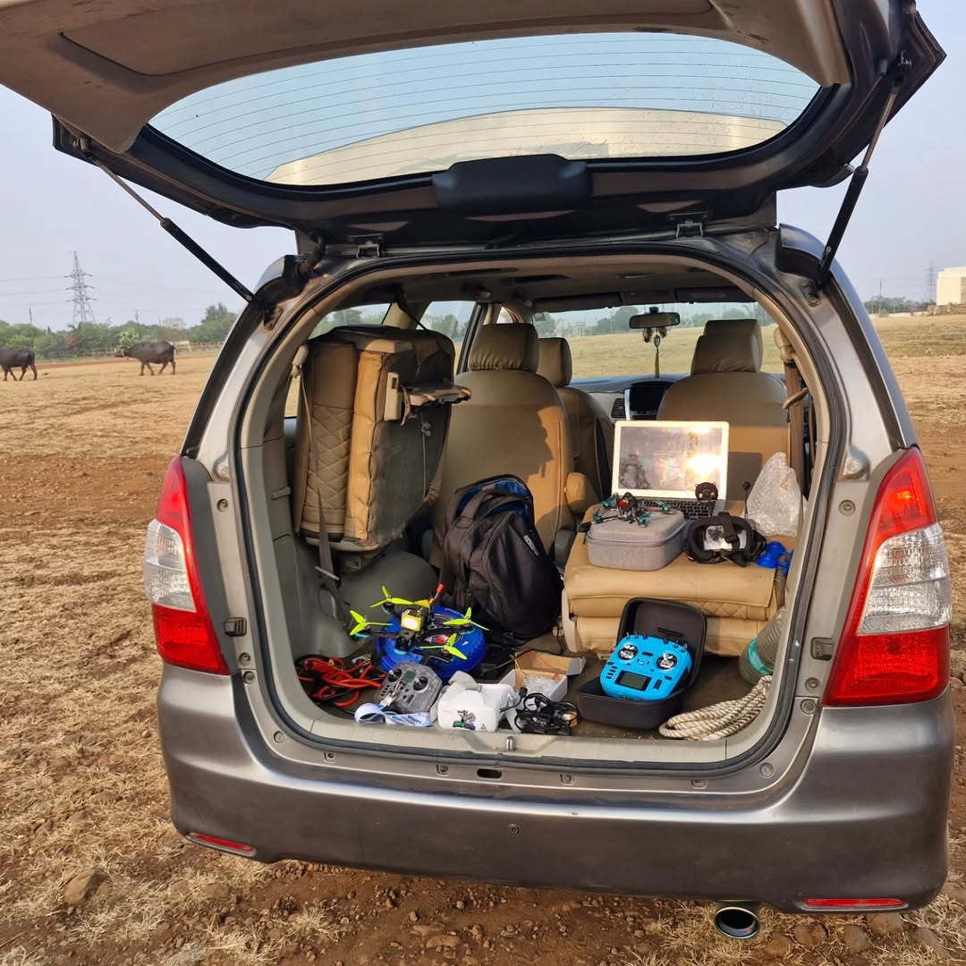 Drone in Car